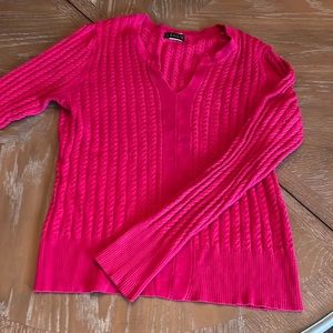 Pink sweater